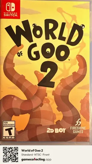 World of Goo 2 Nintendo Switch, NTSC box front