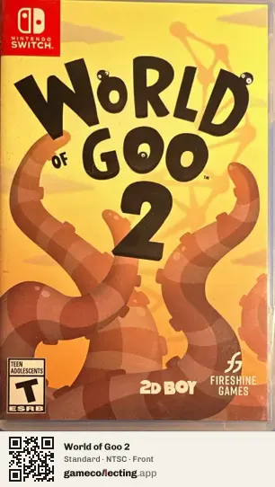 World of Goo 2 Nintendo Switch, NTSC box front