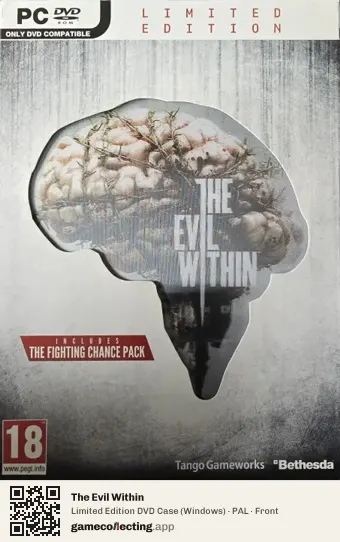The Evil Within Computer, PAL box front