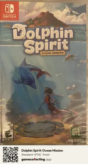 Dolphin Spirit: Ocean Mission Nintendo Switch, NTSC box front