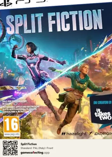 Split Fiction PlayStation 5, Italy box front