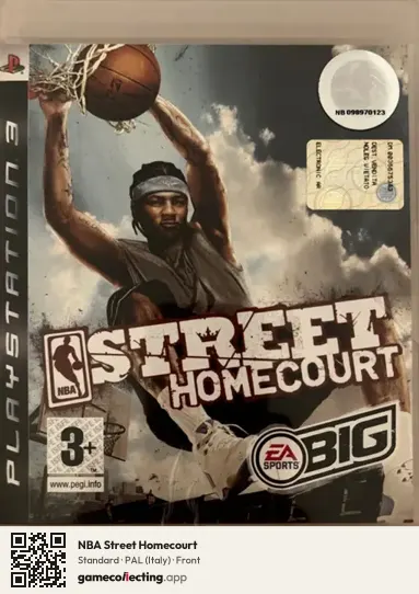 NBA Street Homecourt PlayStation 3, Italy box front