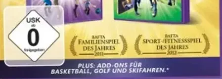 Kinect Sports: Ultimate Collection, the USK square on its front