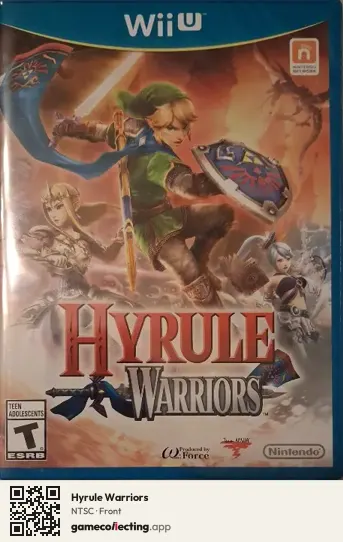 Hyrule Warriors Nintendo Wii U, NTSC box front