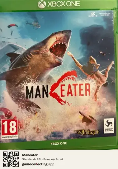 Maneater Xbox One, France box front