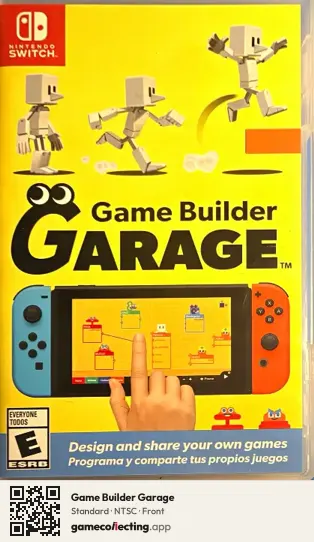 Game Builder Garage Nintendo Switch, NTSC box front