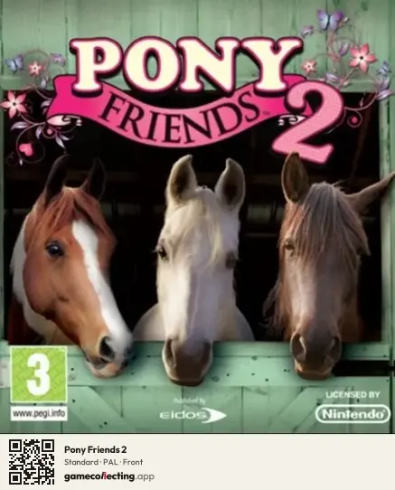 Pony Friends 2 Nintendo DS, PAL box front