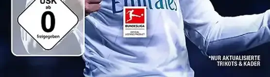 FIFA 18, the USK square on its front