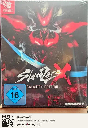 Slave Zero X Nintendo Switch, Germany box front