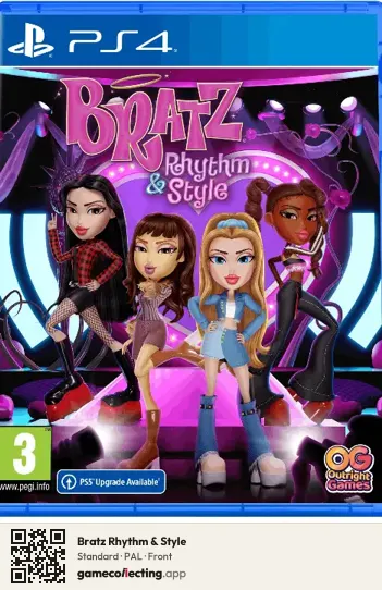 Bratz Rhythm & Style PlayStation 4, PAL box front