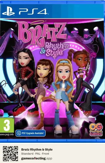 Bratz Rhythm & Style PlayStation 4, PAL box front
