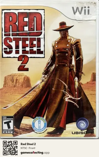 Red Steel 2 Nintendo Wii, NTSC box front