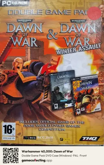Warhammer 40,000: Dawn of War Computer, PAL box front