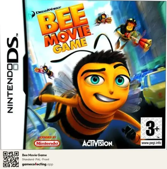 Bee Movie Game Nintendo DS, PAL box front