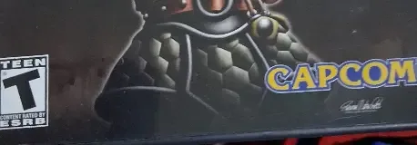 Maximo vs. Army of Zin, the ESRB box on its front