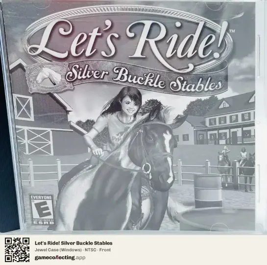 Let's Ride! Silver Buckle Stables Computer, NTSC box front