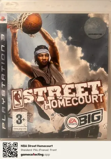 NBA Street Homecourt PlayStation 3, France box front