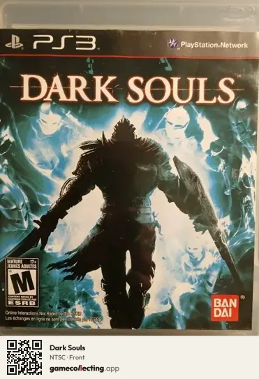 Dark Souls PlayStation 3, NTSC box front