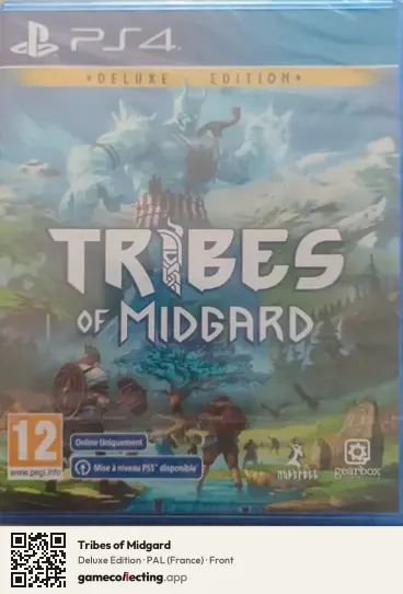 Tribes of Midgard PlayStation 4, France box front