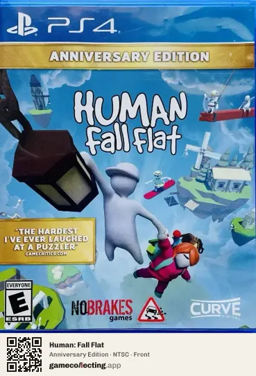 Human: Fall Flat PlayStation 4, NTSC box front