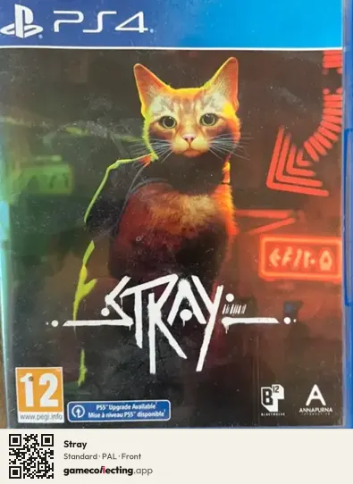 Stray PlayStation 4, PAL box front