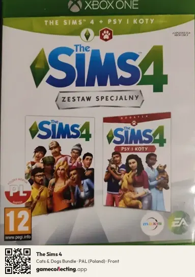 The Sims 4 Xbox One, Poland box front