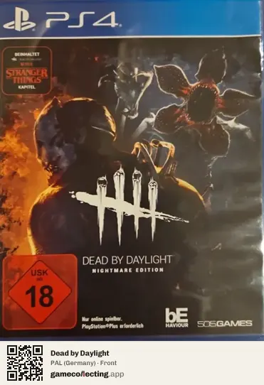 Dead by Daylight PlayStation 4, Germany box front