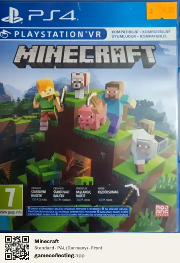 Minecraft PlayStation 4, Germany box front