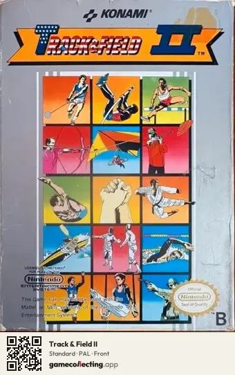 Track & Field II Nintendo Entertainment System, PAL box front