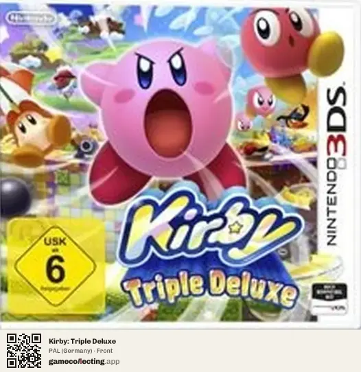 Kirby: Triple Deluxe Nintendo 3DS, Germany box front
