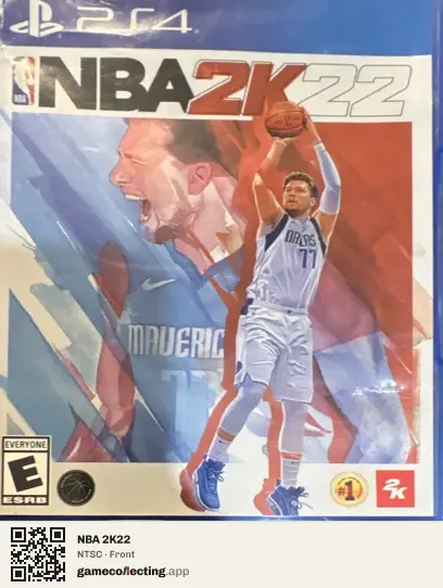 NBA 2K22 PlayStation 4, NTSC box front