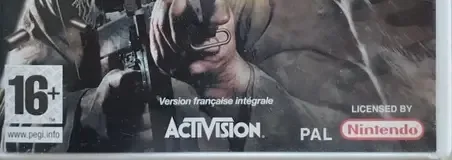 Call of Duty 3, the PEGI square on its front