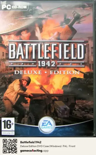 Battlefield 1942 Computer, PAL box front