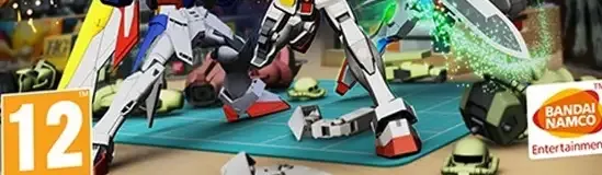 New Gundam Breaker, the PEGI square on its front