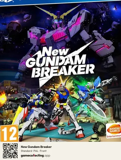 New Gundam Breaker PlayStation 4, PAL box front