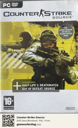 Counter-Strike: Source Computer, PAL box front