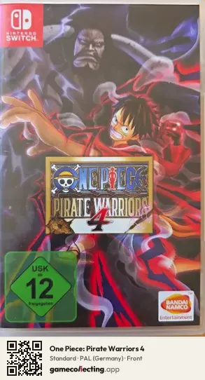 One Piece: Pirate Warriors 4 Nintendo Switch, Germany box front