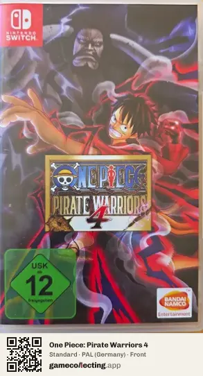 One Piece: Pirate Warriors 4 Nintendo Switch, Germany box front