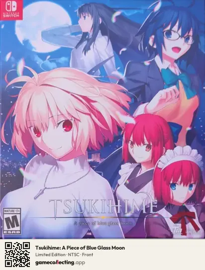 Tsukihime: A Piece of Blue Glass Moon Nintendo Switch, NTSC box front