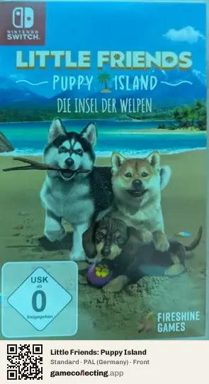 Little Friends: Puppy Island Nintendo Switch, Germany box front