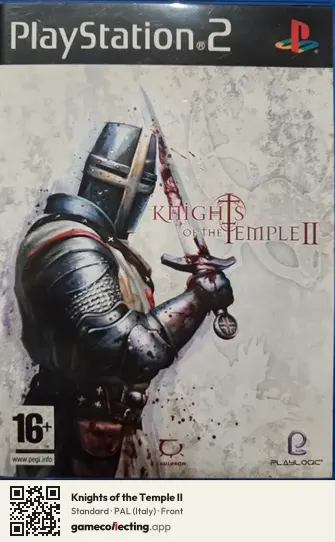 Knights of the Temple II PlayStation 2, Italy box front