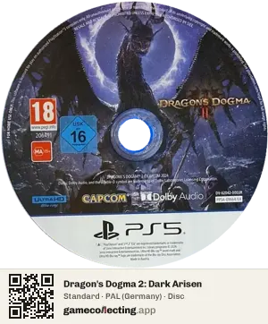 Dragon's Dogma 2: Dark Arisen PlayStation 5, PAL disc
