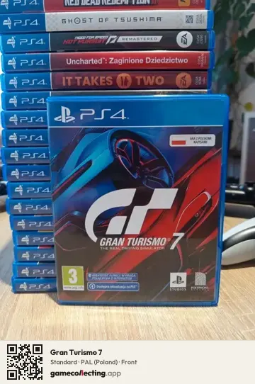 Gran Turismo 7 PlayStation 4, Poland box front