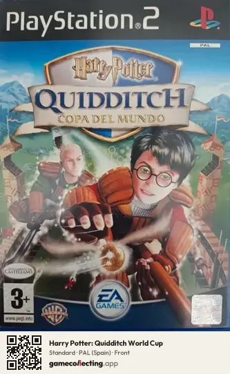 Harry Potter: Quidditch World Cup PlayStation 2, Spain box front