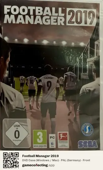 Football Manager 2019 Computer, Germany box front