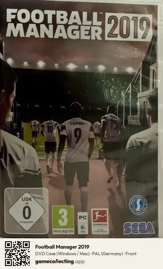 Football Manager 2019 Computer, Germany box front
