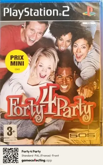 Forty 4 Party PlayStation 2, France box front