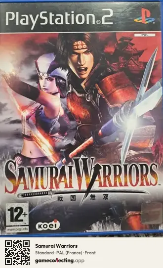 Samurai Warriors PlayStation 2, France box front