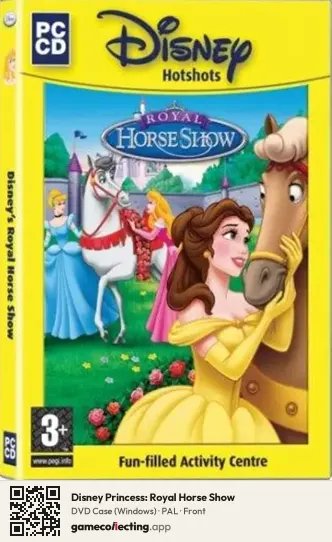 Disney Princess: Royal Horse Show Computer, PAL box front