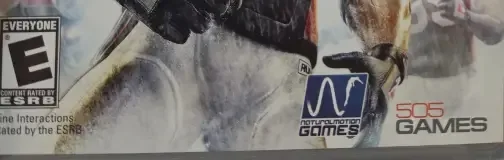 Backbreaker, the ESRB box on its front